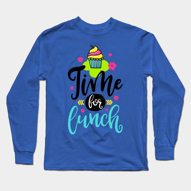 Time for lunch Long Sleeve T-Shirt by ByVili